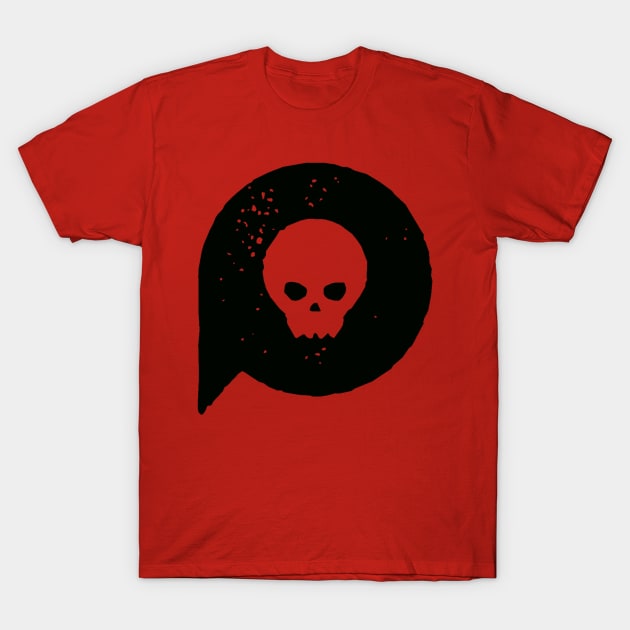 Hipster Skull - Skull Icon Skull Design Gothic Punk Skull Vintage Distressed T-Shirt by ballhard